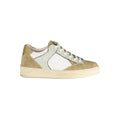 Cafenoir Weiße Low-Top-Sneaker aus Polyester