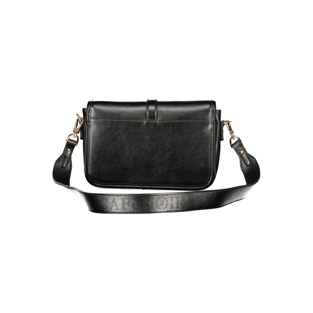 Cafenoir Schwarze Handtasche aus Polyethylen