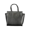 Cafenoir Schwarze Handtasche aus Polyethylen