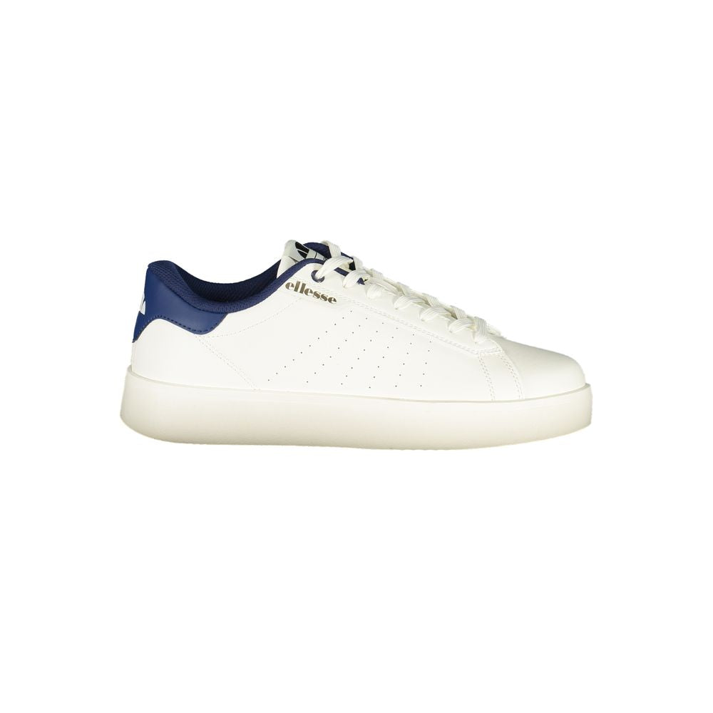 Ellesse White Polyester Sneakers
