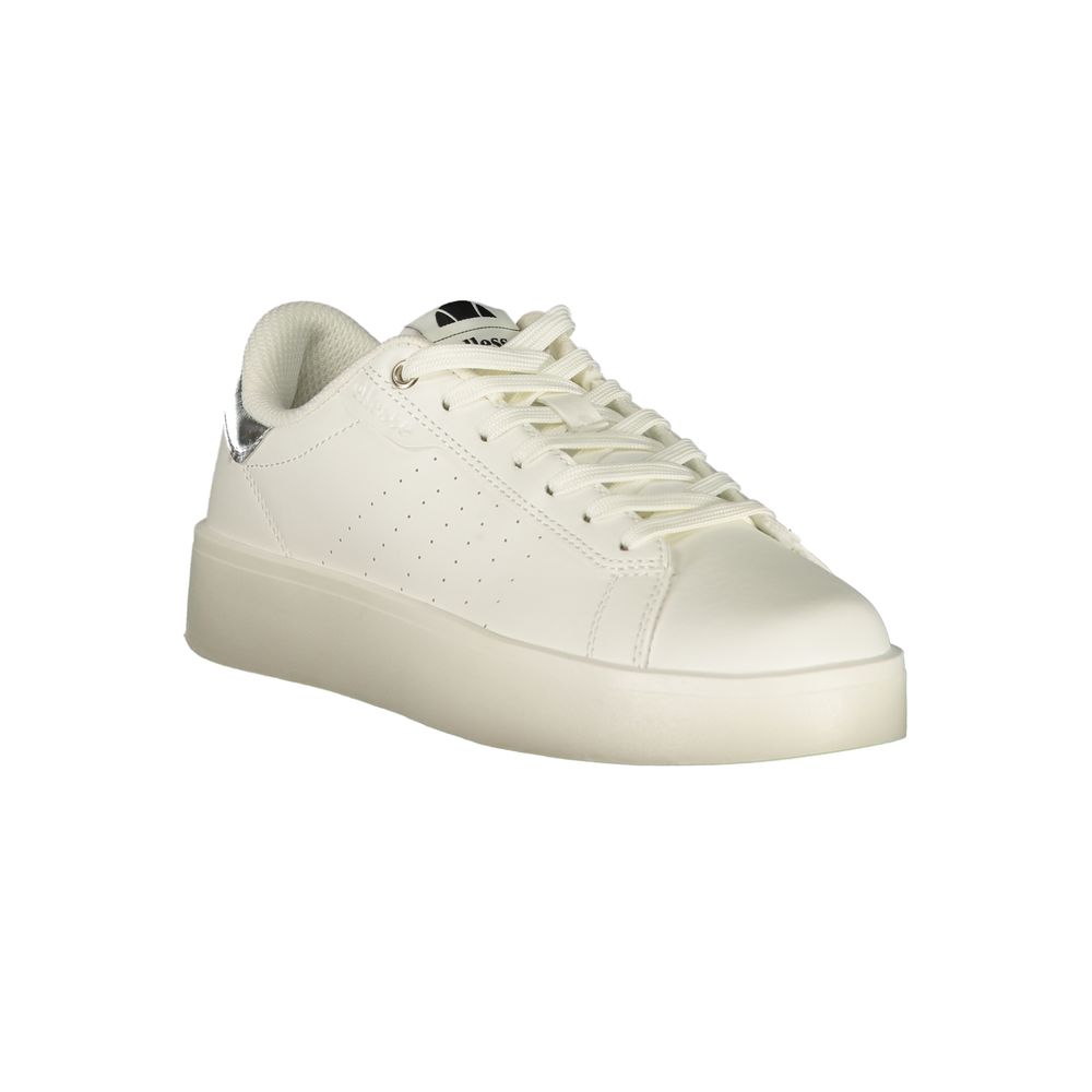 Ellesse Weiße Sneaker aus Polyester für sportliche Anlässe