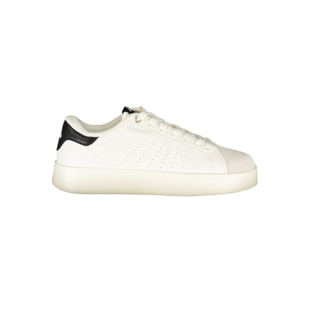 Ellesse Weiße Sneaker aus Polyester im Athletic-Look