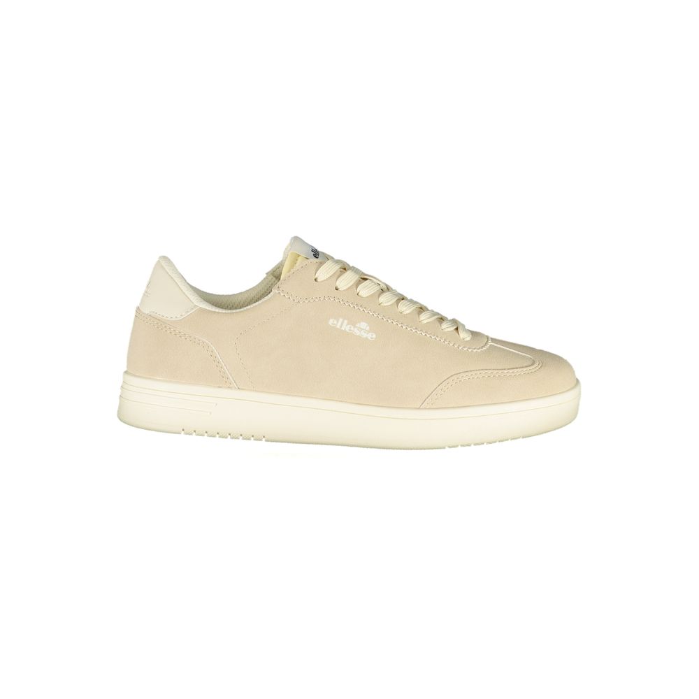 Ellesse Beige Polyester Athletic Sneakers