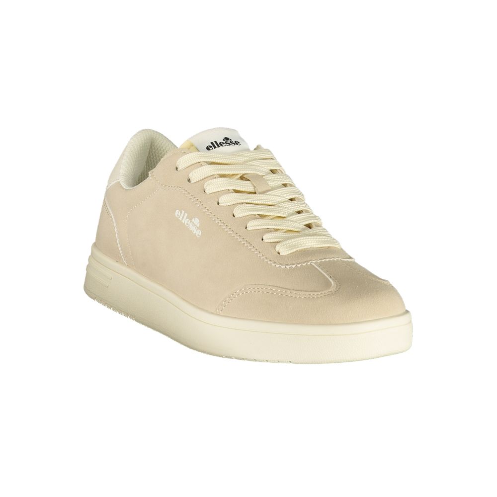 Ellesse Beige Polyester Athletic Sneakers