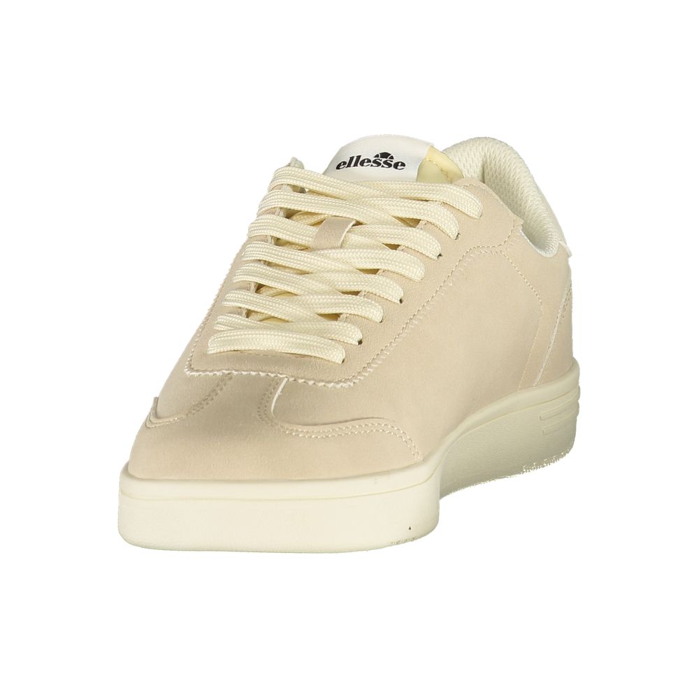 Ellesse Beige Polyester Athletic Sneakers