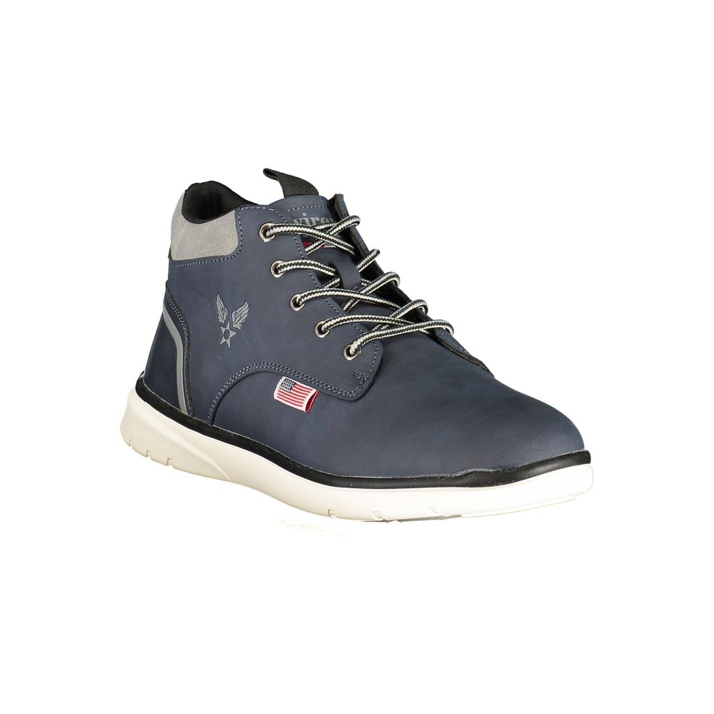 Avirex Blue Polyester Ankle Boots