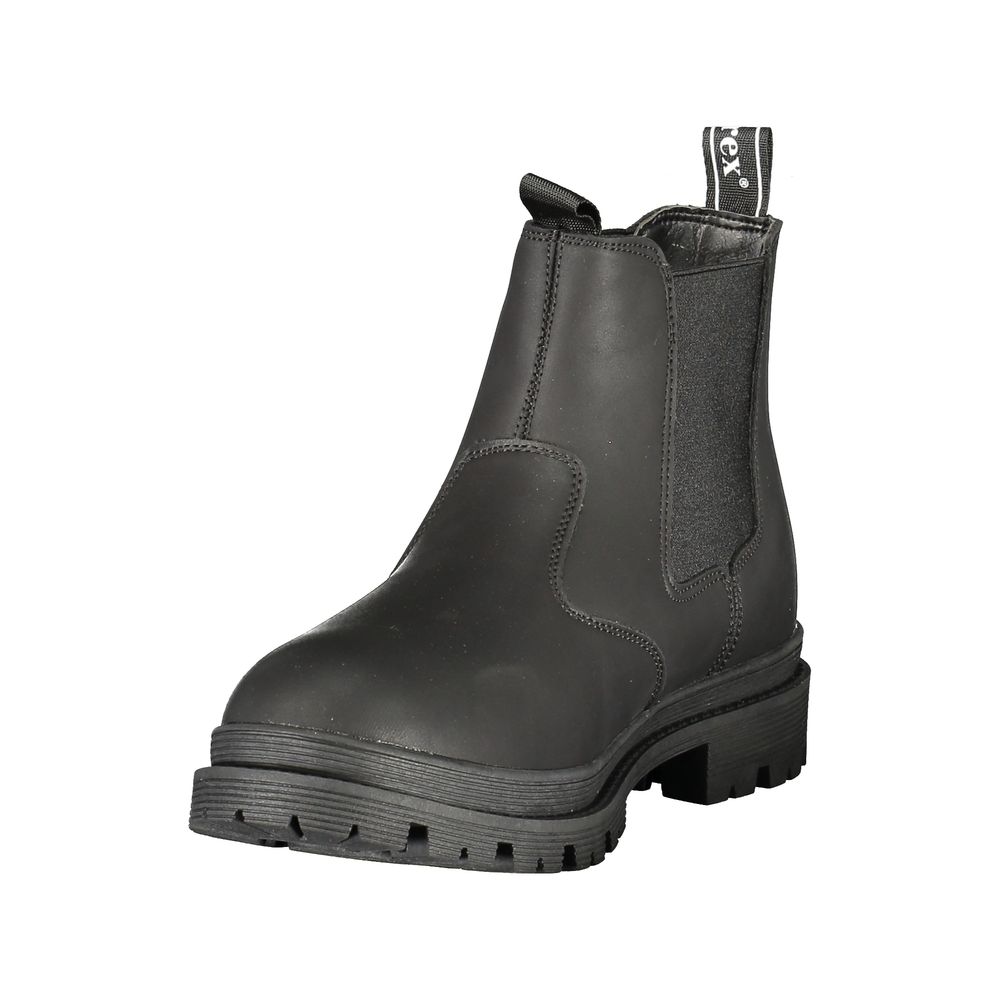 Avirex Schwarze Ankle Boots aus Polyester