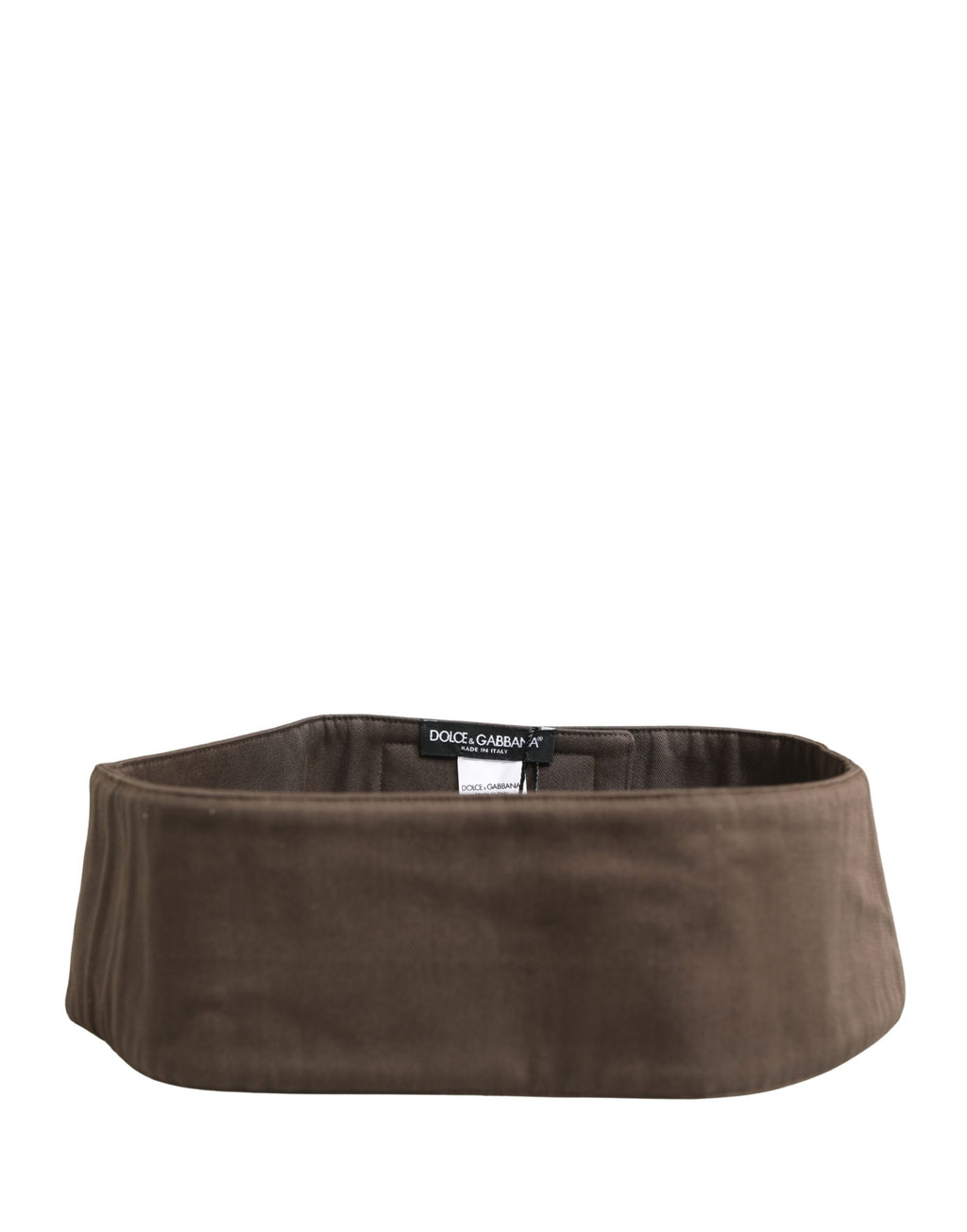 Dolce & Gabbana Brauner Viskose-Gürtel für Herren