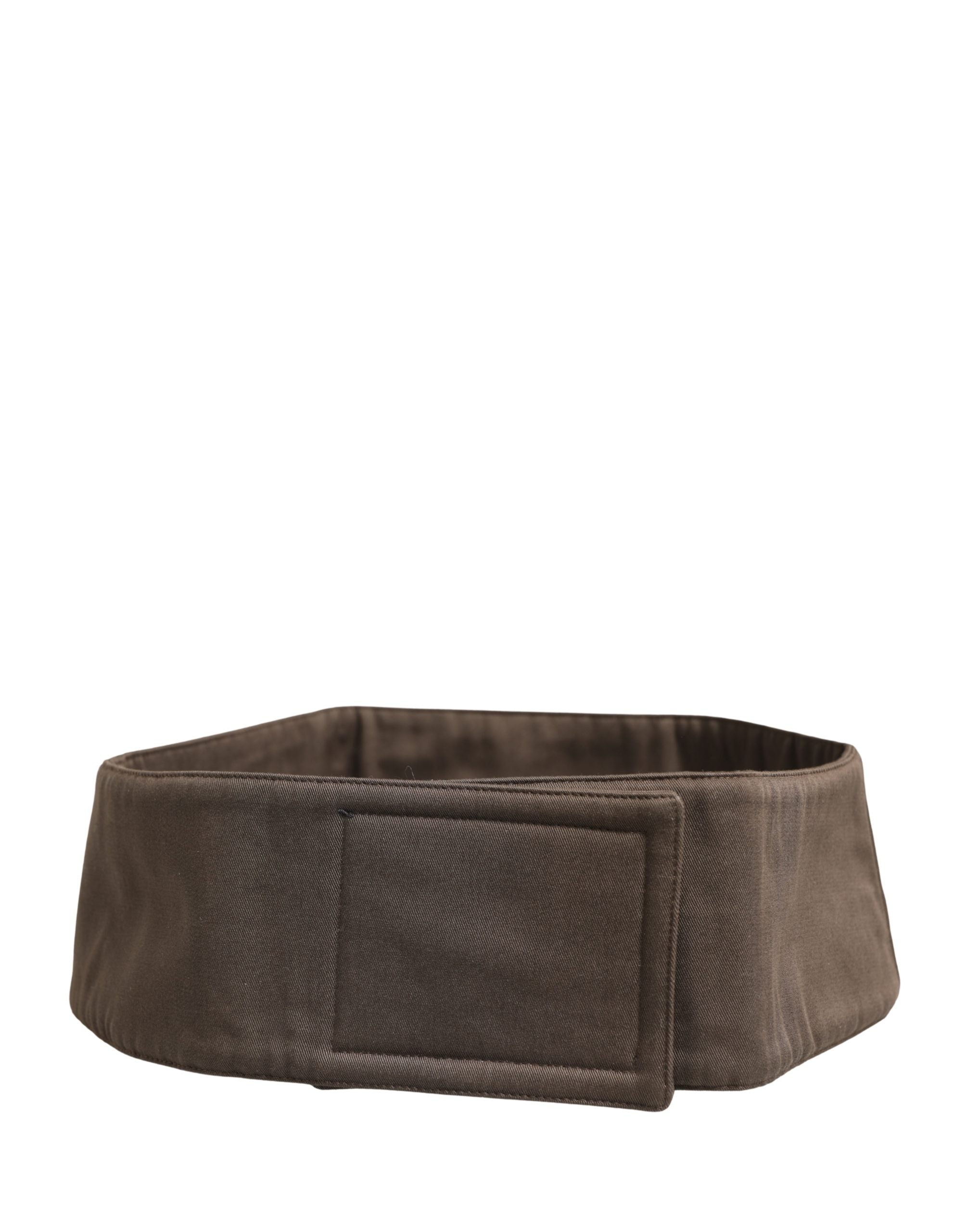 Dolce & Gabbana Brauner Viskose-Gürtel für Herren