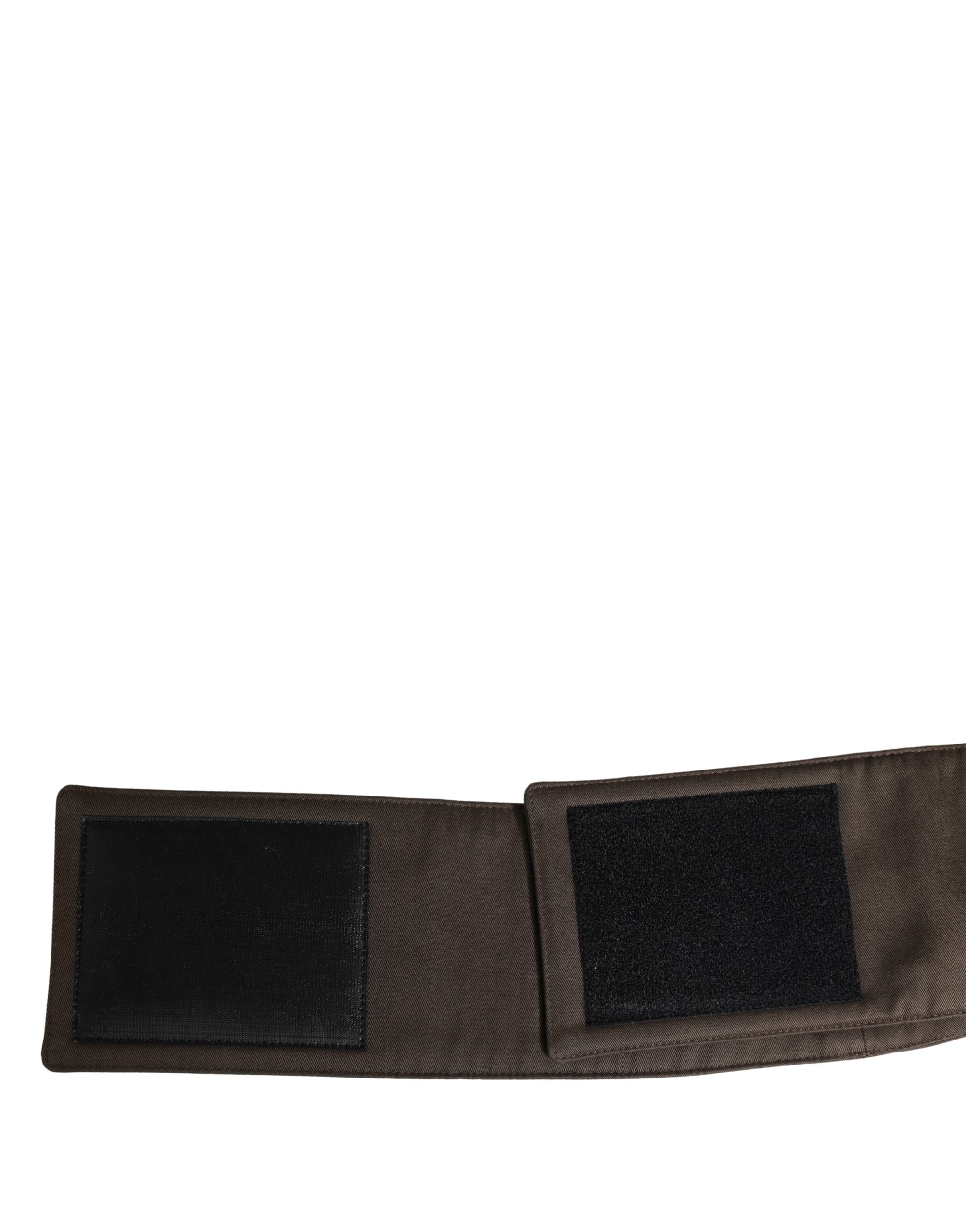 Dolce & Gabbana Brauner Viskose-Gürtel für Herren