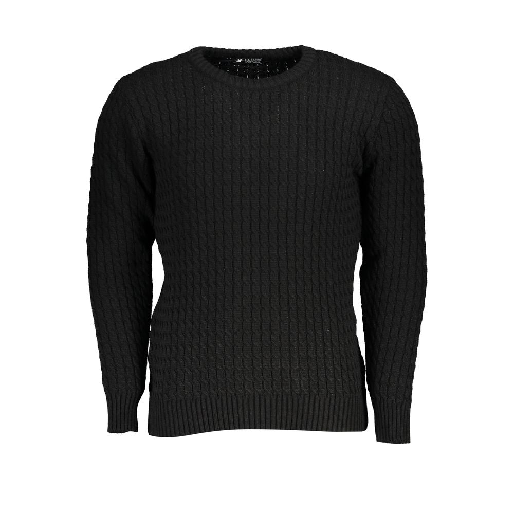 U.S. Grand Nero Acrilico Herrenpullover
