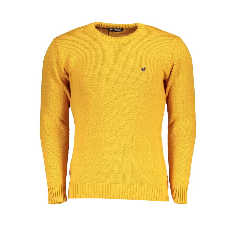 U.S. Grand Herrenpullover aus Gelb Acryl