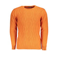 U.S. Grand Orange Men's Acrylic Sweater