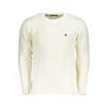 U.S. Grand Men's White Acrylic Sweater