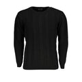 U.S. Grand Schwarzer Herrenpullover aus Acryl