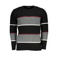 U.S. Grand Schwarzer Herrenpullover aus Acryl