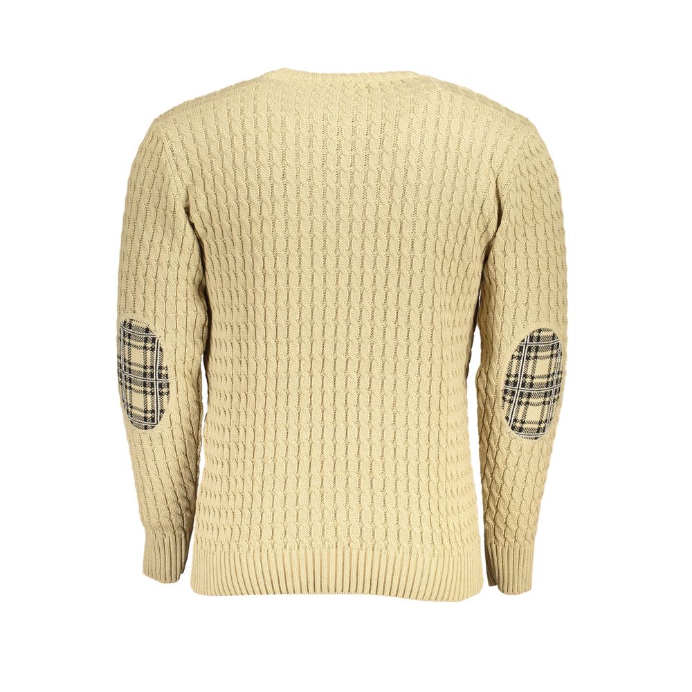 U.S. Grand Beige Stoff-Sweatshirt