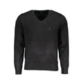 U.S. Grand Schwarzer Nylon-Sweatshirt