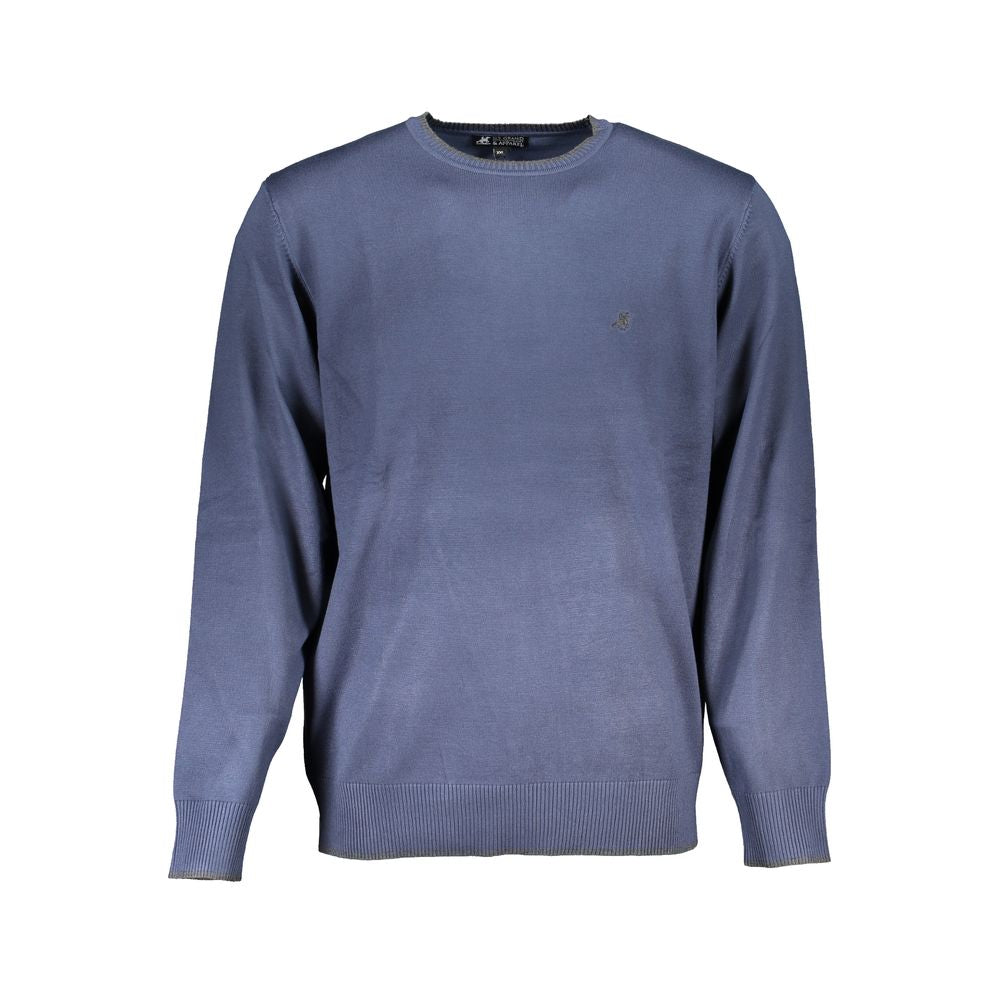 U.S. Grand Blauer Sweatshirt aus Nylon