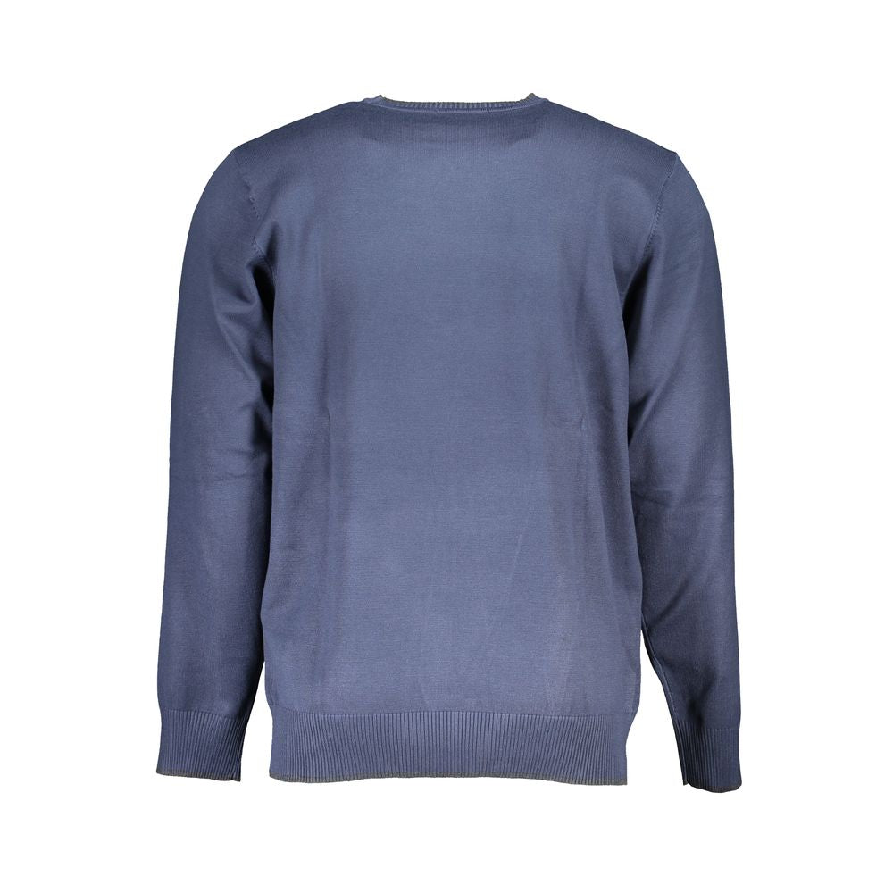 U.S. Grand Blauer Sweatshirt aus Nylon