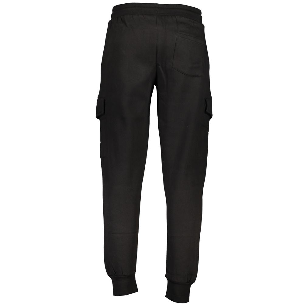 U.S. Grand Schwarze Cargohose aus Baumwolle