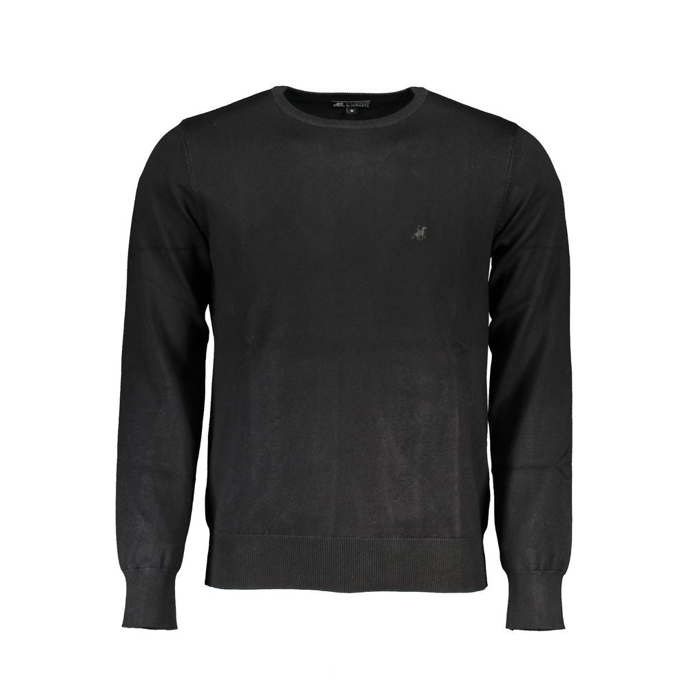 U.S. Grand Black Nylon Sweatshirt