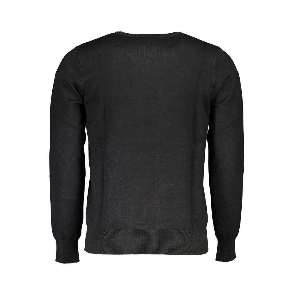 U.S. Grand Black Nylon Sweatshirt