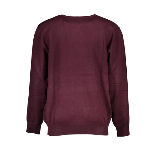U.S. Grand Polo Rotes Nylon-Sweatshirt