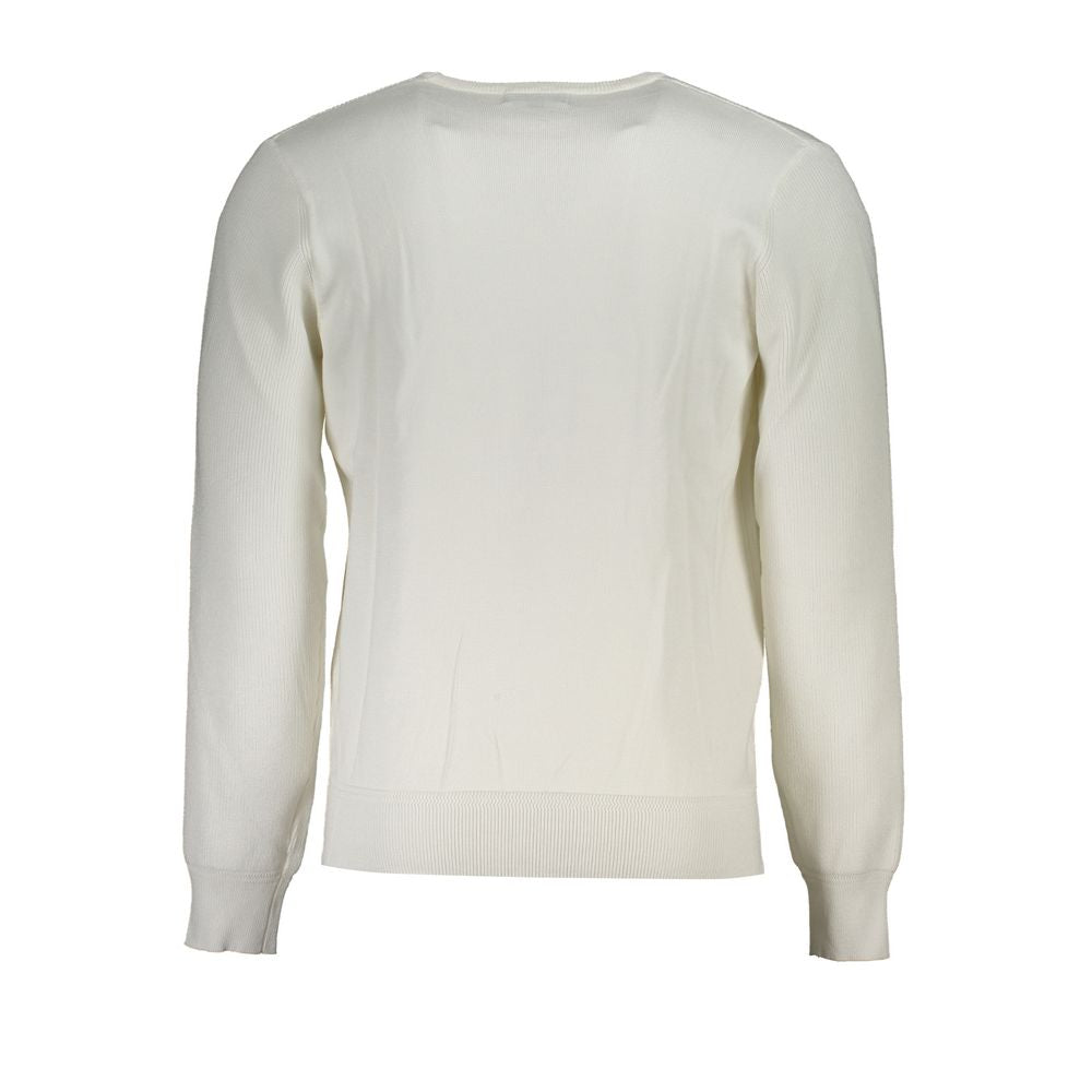 U.S. Grand Weißer Pullover aus Nylon