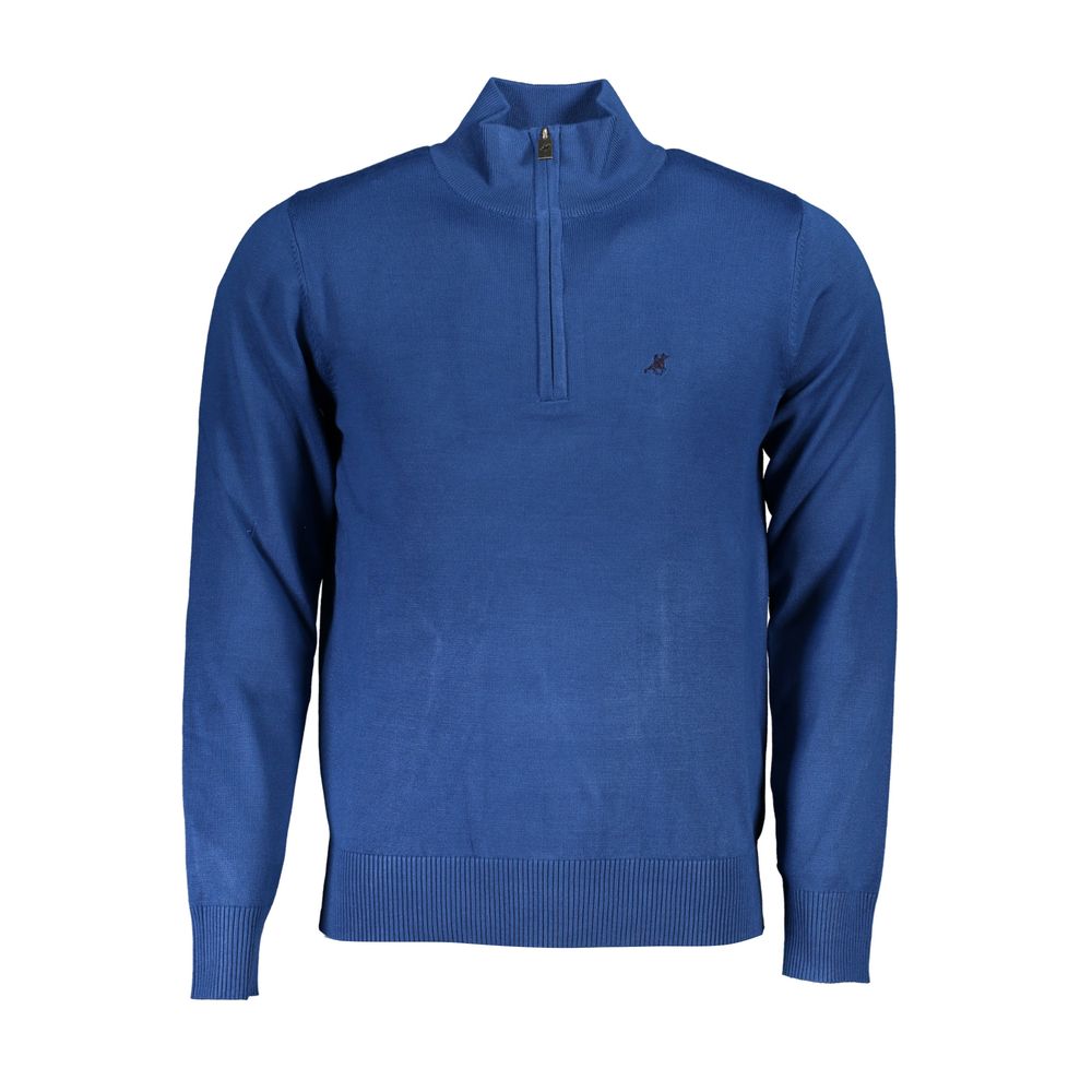 U.S. Grand Blauer Sweatshirt aus Nylon