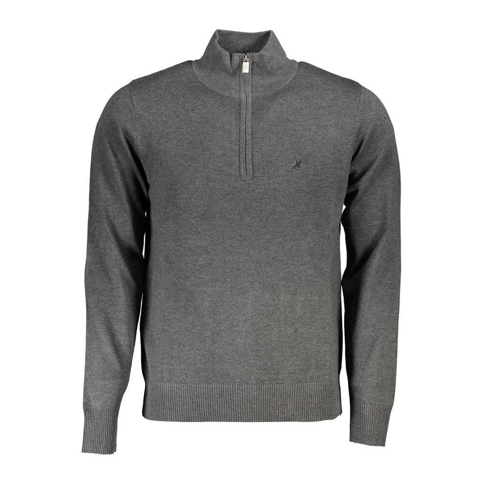 U.S. Grand Graues Sweatshirt aus Nylon
