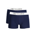 Trussardi Blu Cotton Herren Unterwäsche