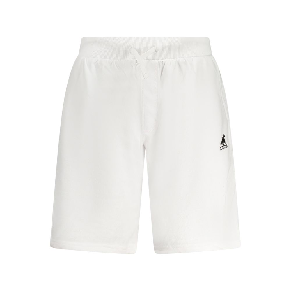 U.S. Grand Men's White Cotton Sweatpants