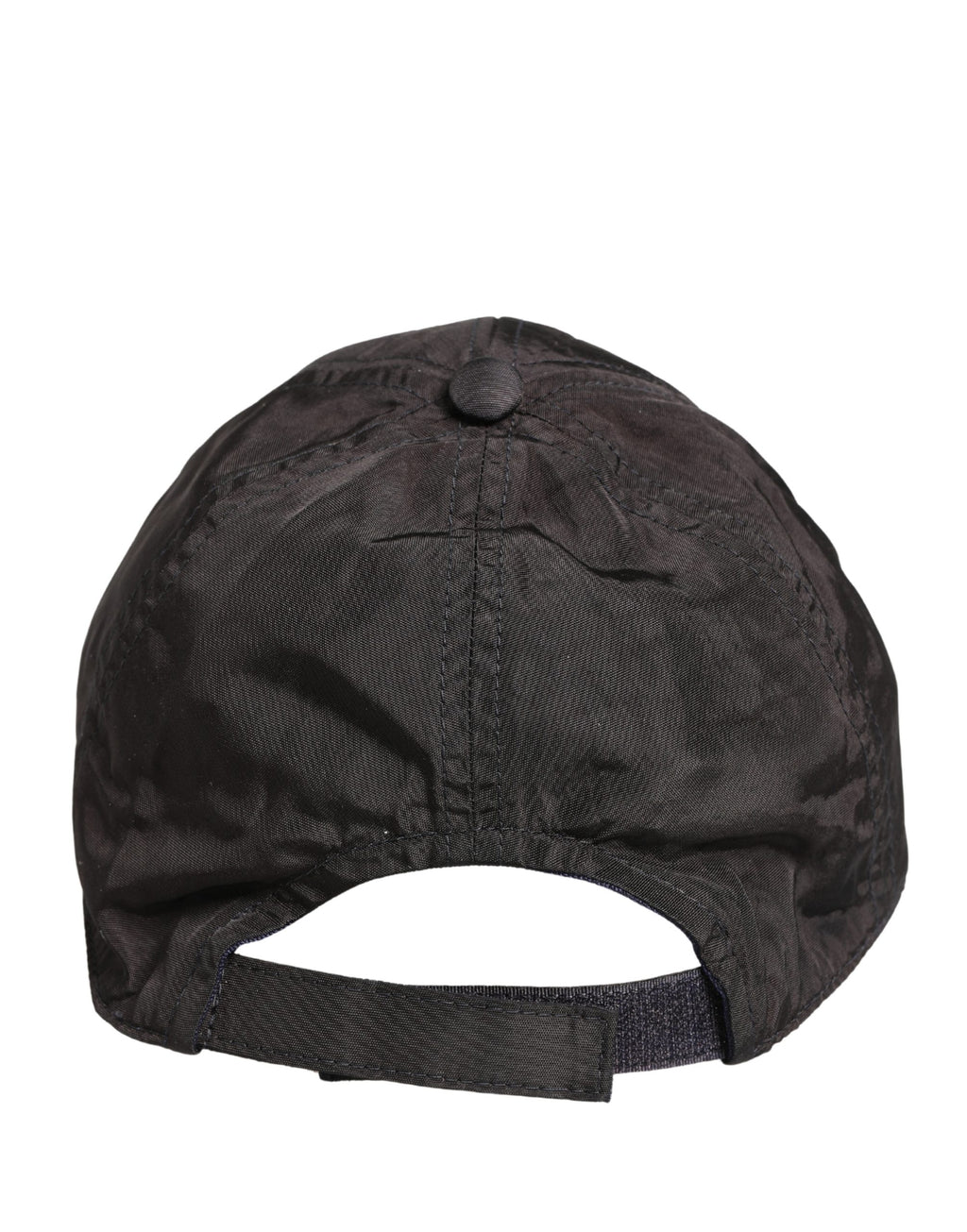 Dolce & Gabbana Herren Schwarze Baumwoll-Baseballcap mit 6 Bahnen