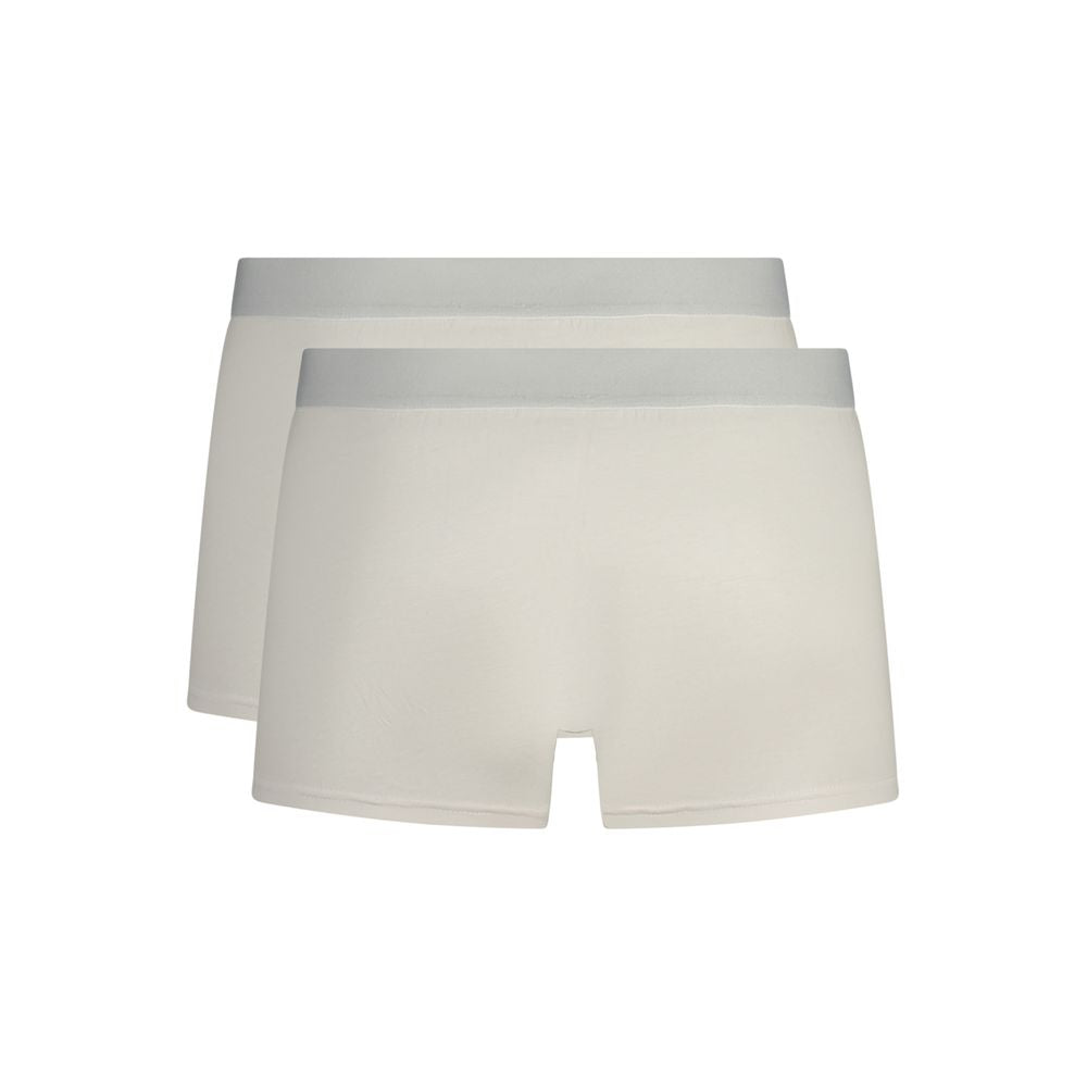Trussardi Bianco Cotton Herren Boxershorts