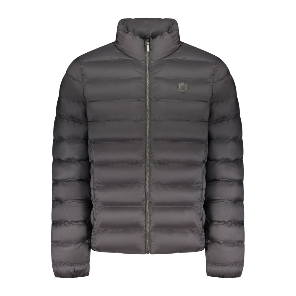 U.S. Grand Men's Black Polyester Jacket