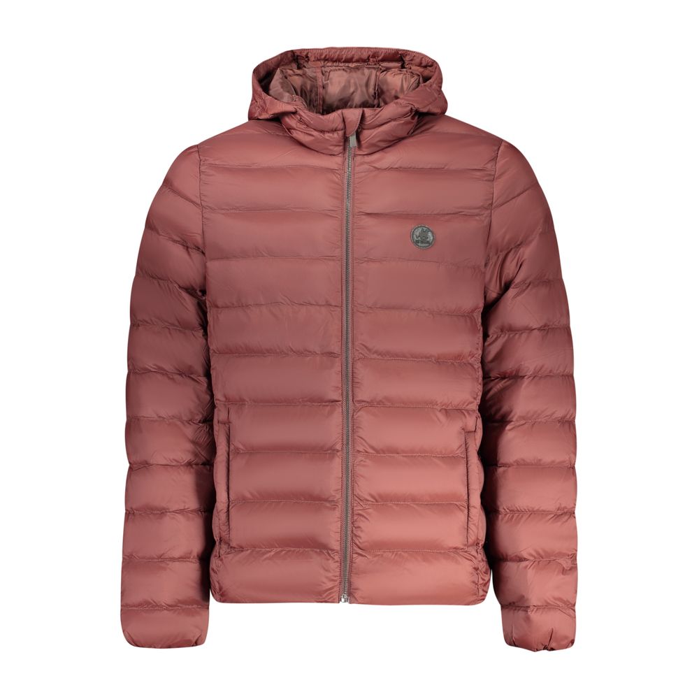 U.S. Grand Rosso Polyester Herrenjacke