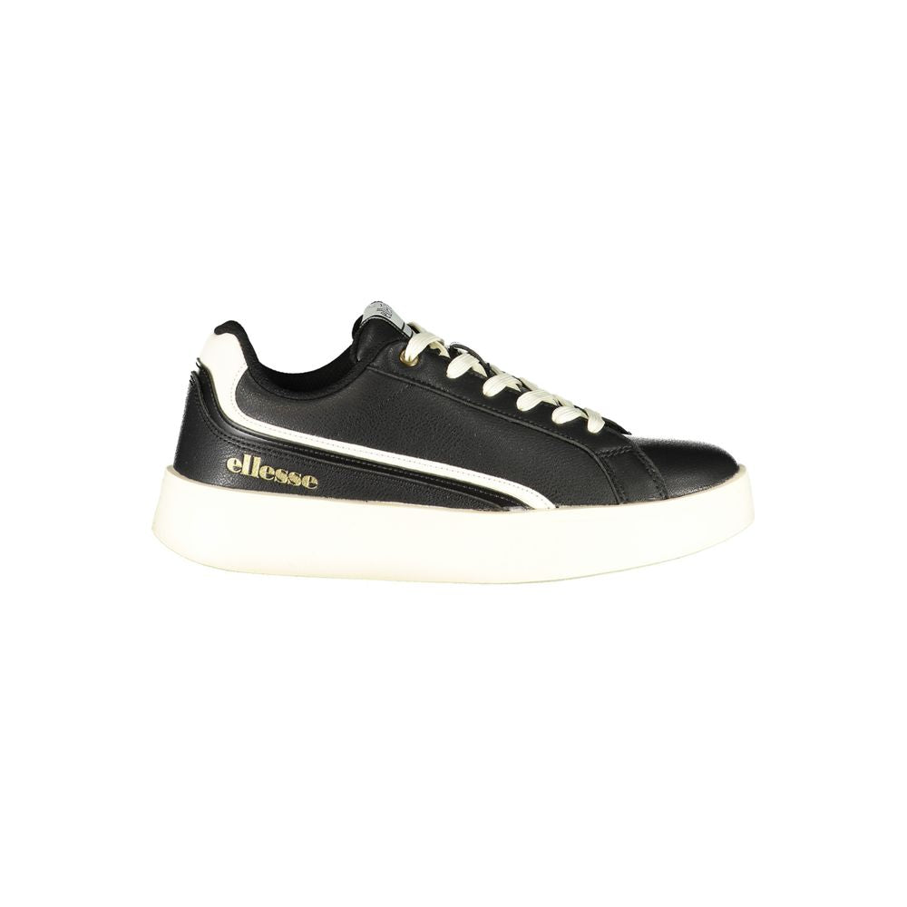Ellesse "Black Polyurethane Women's Sneakers"