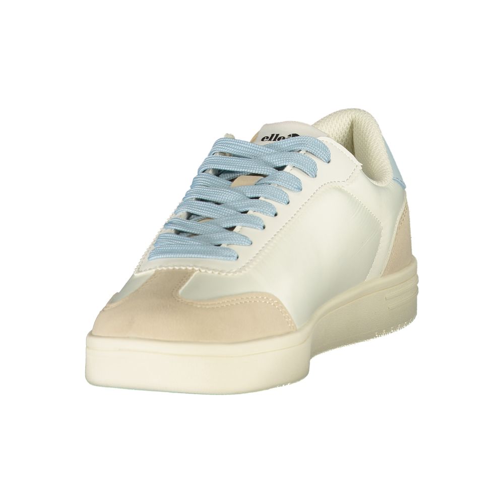 Ellesse Weiße Damen-Sneaker aus Polyurethan