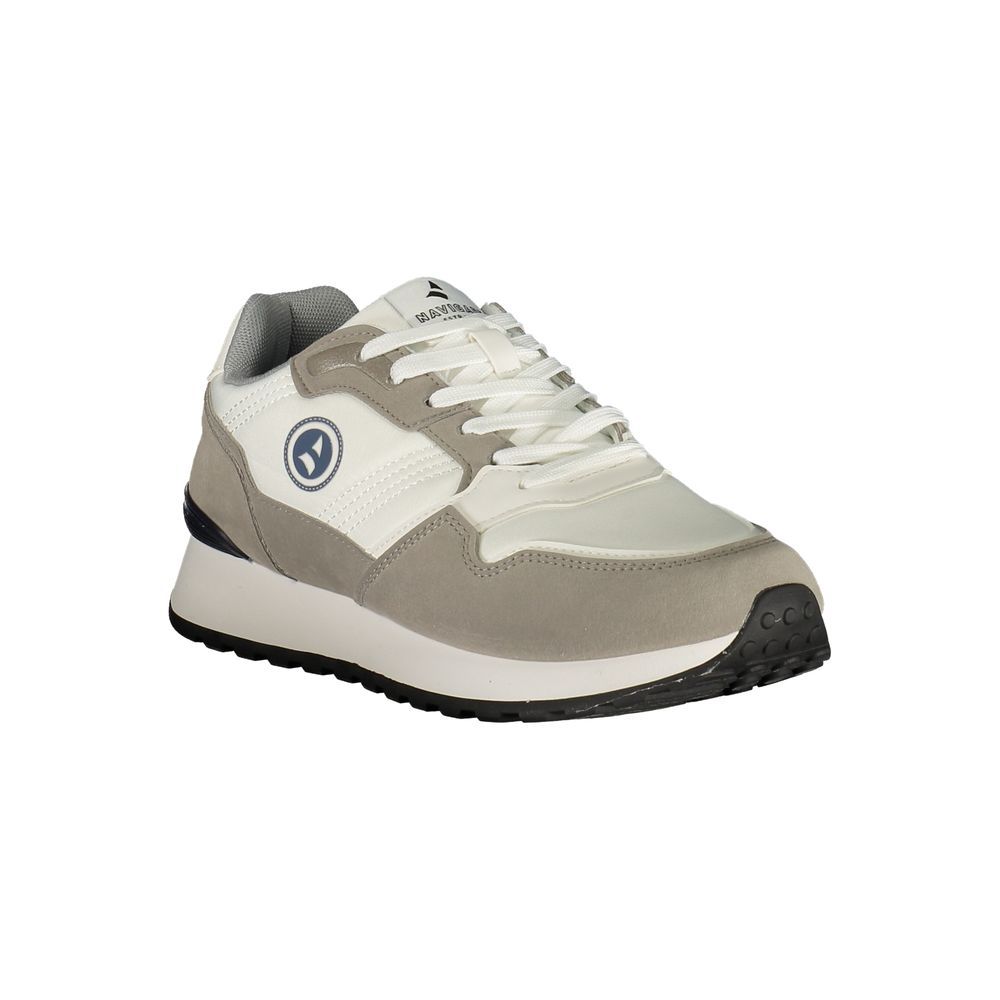 Navigare Herren-Sneaker aus Grigio-Polyurethan