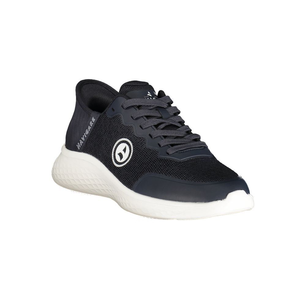 Navigare Men's Sneakers in Blue Polyurethane