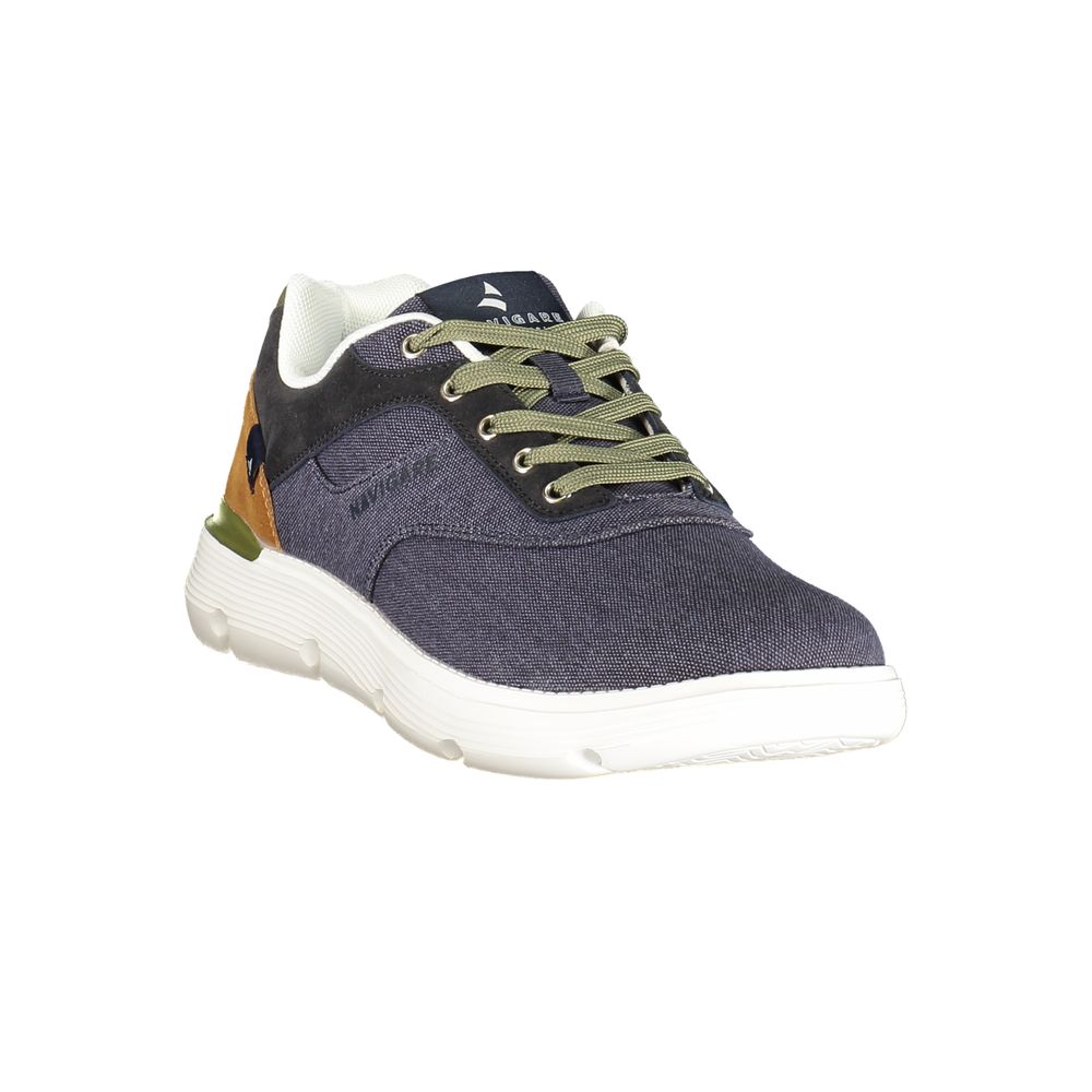 Navigare Blue Polyester Sports Shoes