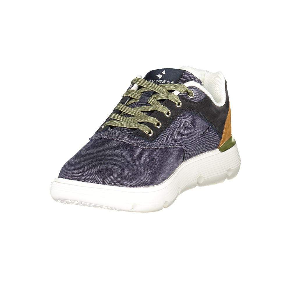 Navigare Blue Polyester Sports Shoes