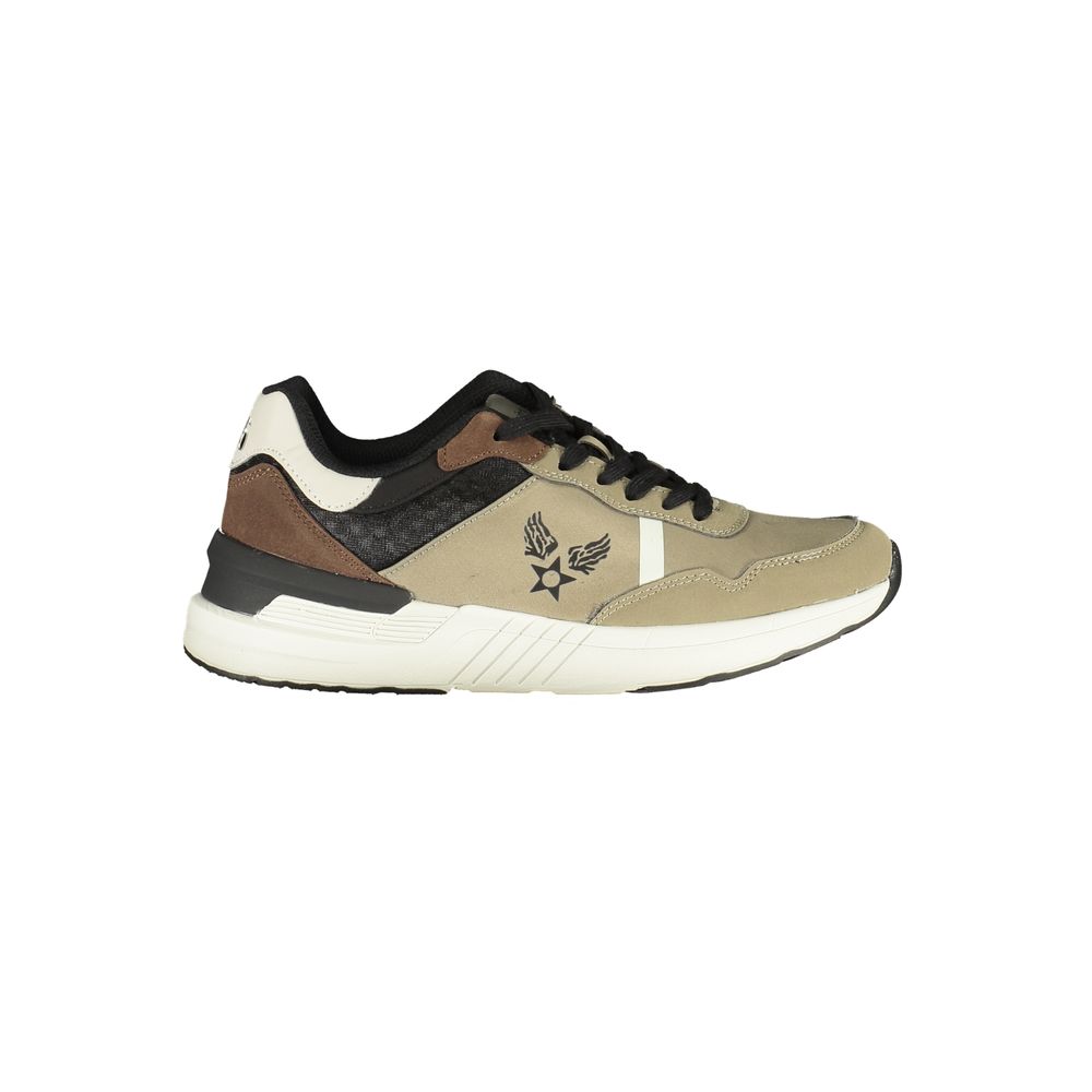 Avirex Verde Poliestere Herren-Sneaker