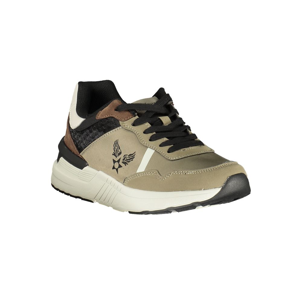 Avirex Verde Poliestere Herren-Sneaker