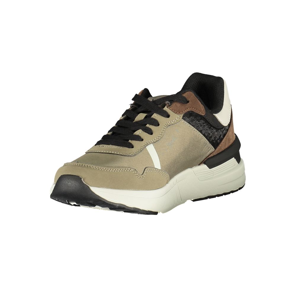 Avirex Verde Poliestere Herren-Sneaker