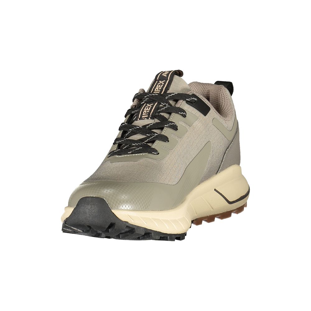 Avirex Grigio Polyester Herren Sneaker