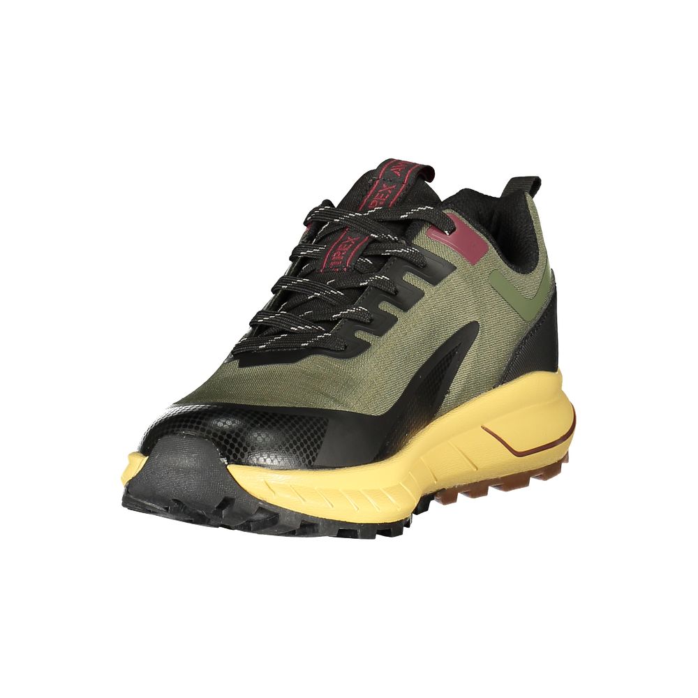 Avirex Green Polyester Men's Sneakers