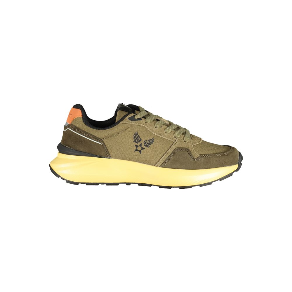 Avirex Grüne Sportschuhe aus Polyester