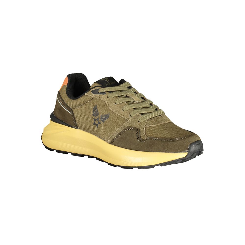 Avirex Grüne Sportschuhe aus Polyester